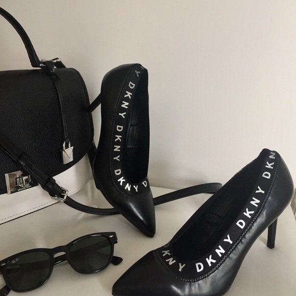 DKNY Black Pumps NEW - Picture 1 of 6